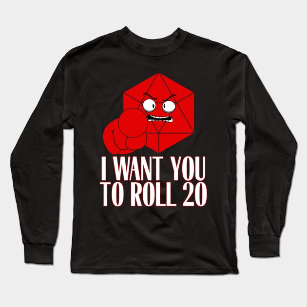 I Want You Long Sleeve T-Shirt by Vahlia